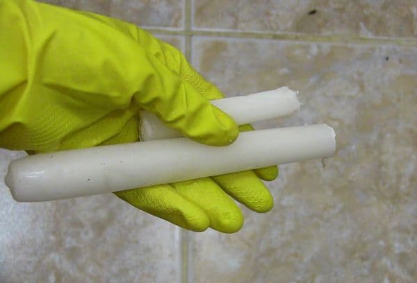 Bougies ménagères conventionnelles