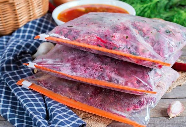 Betterave gelée pour Borsch