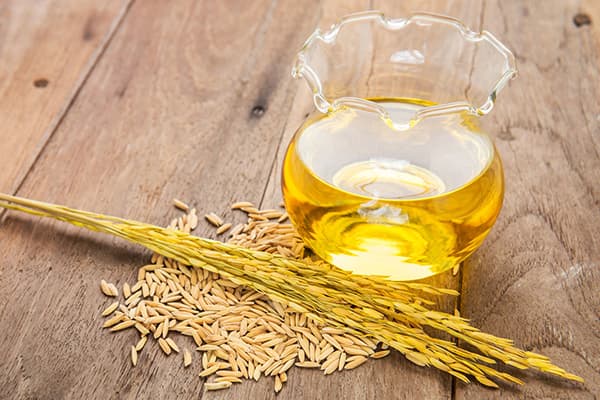 Huile de riz non raffinée