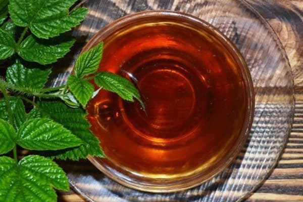 Thé feuille de framboise