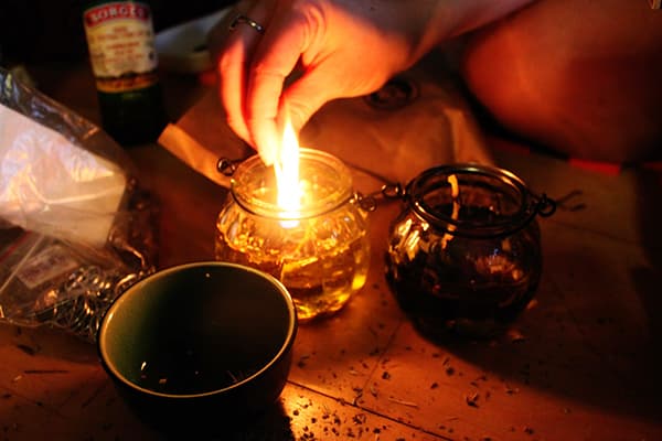 Choses utilisées dans les rituels