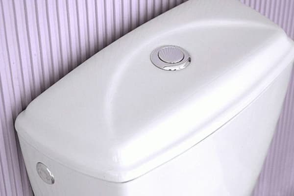 Bouchon sur la cuvette des toilettes