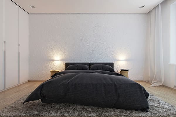 Minimalisme dans la chambre