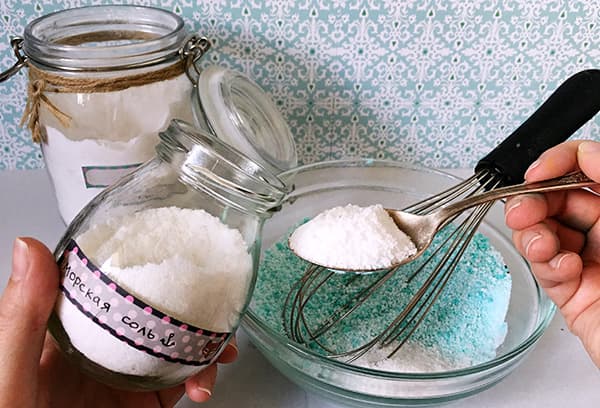 Bombes de cuisine pour le bain