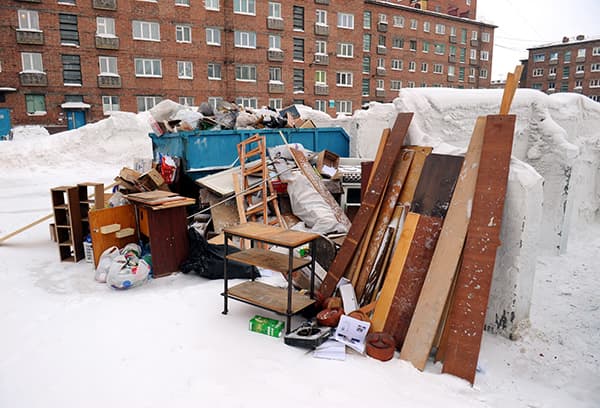 Déchets de construction et encombrants