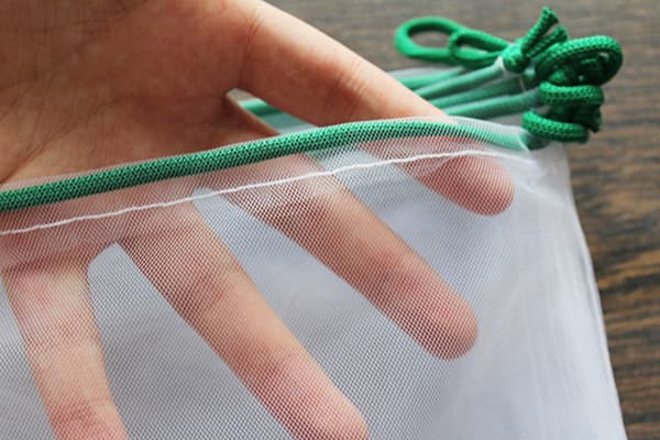 Sac de nourriture en tissu fait maison