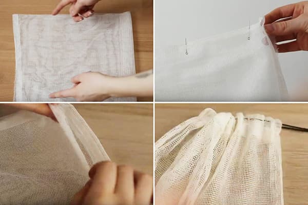 Adapter un sac écologique pour les produits