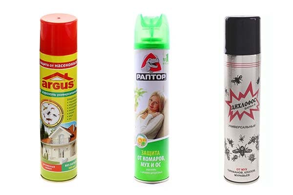 Aérosols de mouches