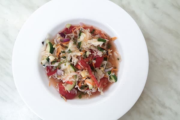 Légumes fermentés à mélange de vitamines