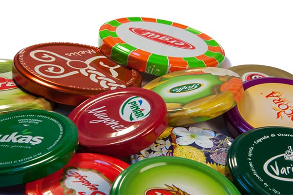 Capsules à vis en conserve