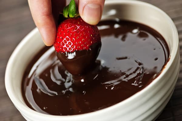 Fondue au chocolat