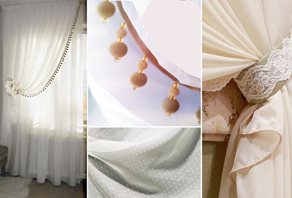 Rideaux pour la chambre des filles