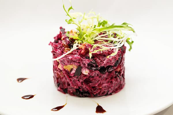 Salade de betteraves aux noix