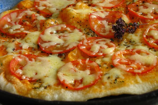 Pizza dans la casserole