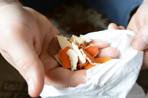 Pelures de mandarine