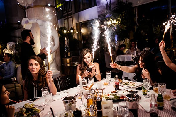 Banquet du nouvel an à moscou